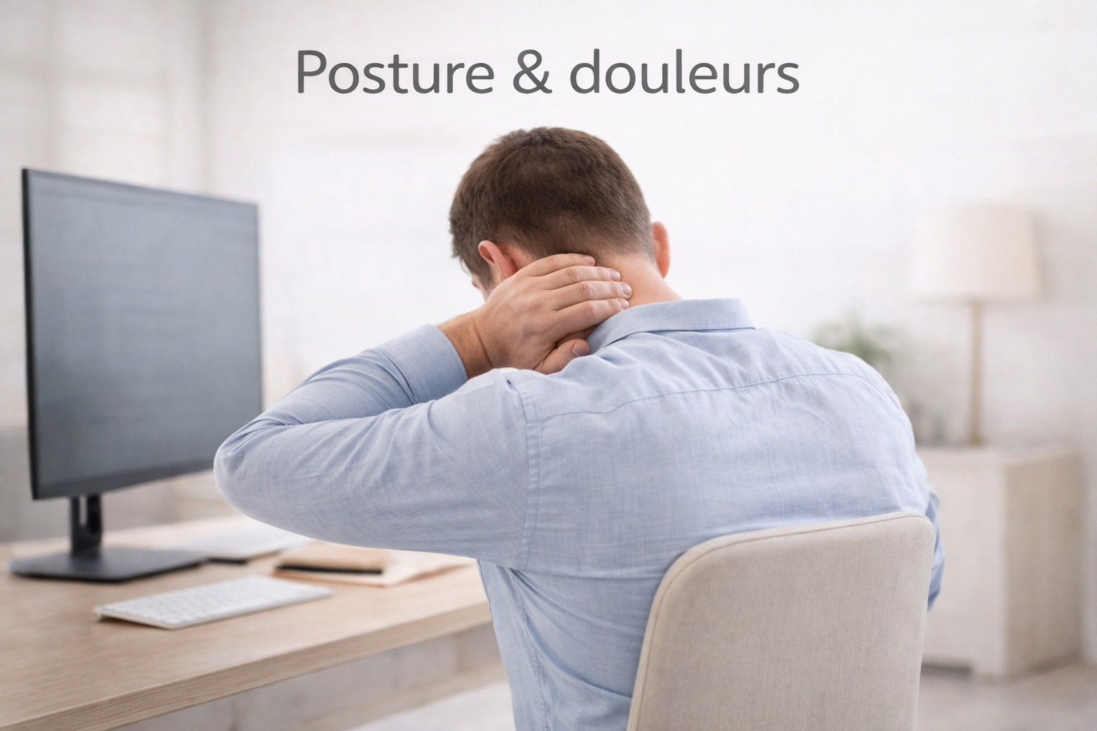 posture travail osteopathe Béziers